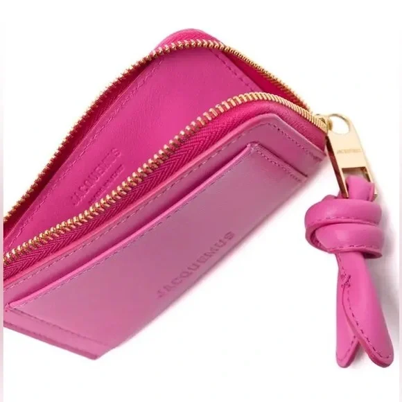 Jacquemus Vibrant Pink Wallet Like New - Picture 4 of 4